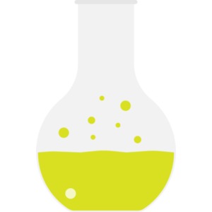 Beaker Sphere Bottom PowerPoint clipart graphic preview.