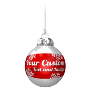 Custom Ornament On String Customizable PowerPoint clipart graphic preview.
