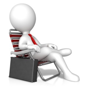 Business Relaxation PowerPoint clipart graphic preview.