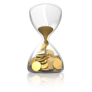 Time Is Money PowerPoint clipart graphic preview.