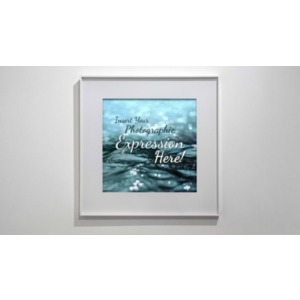 Simple Picture Squared Customizable PowerPoint clipart graphic preview.