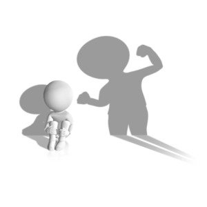 Child Abuse Shadow PowerPoint clipart graphic preview.