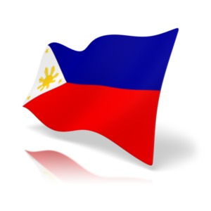Flag Philippines PowerPoint clipart graphic preview.
