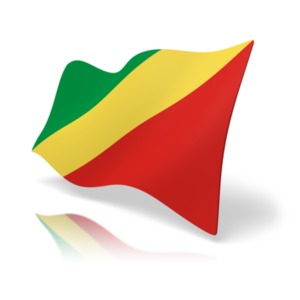 Flag Republic Of Congo PowerPoint clipart graphic preview.