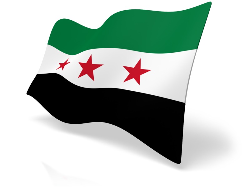 High-resolution clipart illustration of Flag Syria, designed for seasonal marketing campaigns, corporate event presentations, and holiday promotions.