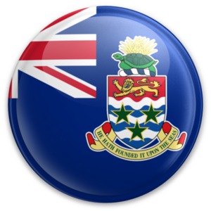 Badge of the Cayman Islands PowerPoint clipart graphic preview.