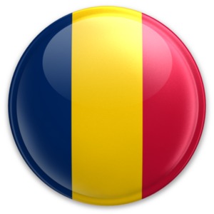 Badge of Chad PowerPoint clipart graphic preview.