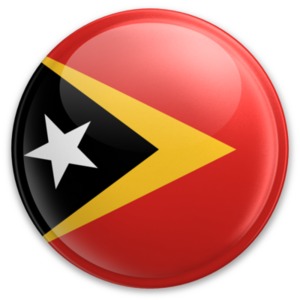 Badge of East Timor PowerPoint clipart graphic preview.