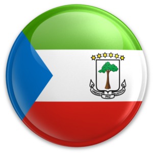 Badge of Equatorial Guinea PowerPoint clipart graphic preview.