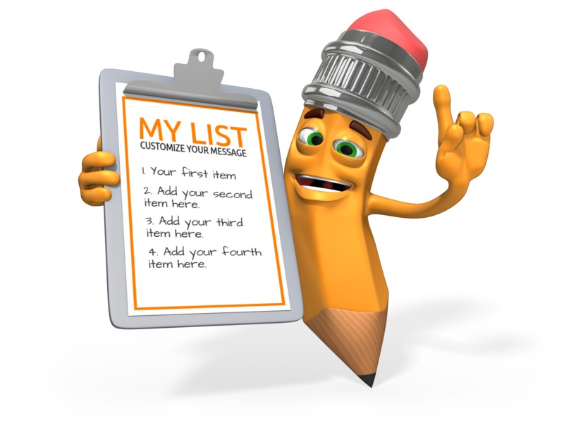 High-resolution customizable clipart of Scribbles Pencil Clipboard, designed for academic lesson planning, classroom engagement, and interactive learning frameworks.