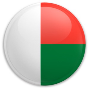 Badge of Madagascar PowerPoint clipart graphic preview.