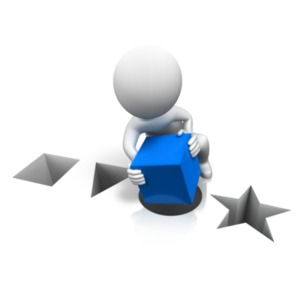 Its The Wrong Shape PowerPoint clipart graphic preview.