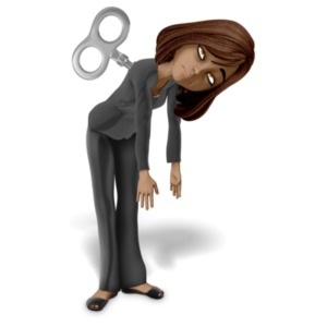Talia Wind Up PowerPoint clipart graphic preview.