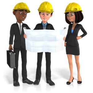 Business Group Plans PowerPoint clipart graphic preview.
