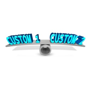Balanced Balance Customizable PowerPoint clipart graphic preview.