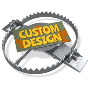 Beartrap Custom Customizable PowerPoint clipart graphic preview.