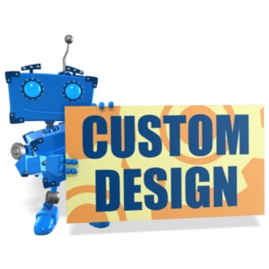 Boxy Robot Sign Custom Customizable PowerPoint clipart graphic preview.