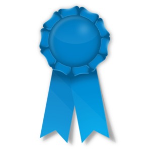 Ribbon PowerPoint clipart graphic preview.
