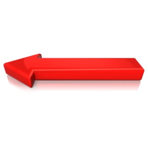Arrow On Ground PowerPoint clipart graphic preview.