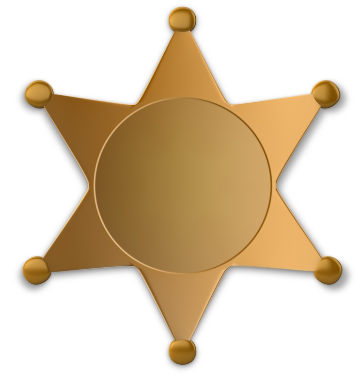 High-resolution clipart illustration of Police Symbol, designed for corporate facility safety compliance, residential property access control, and physical security asset management.