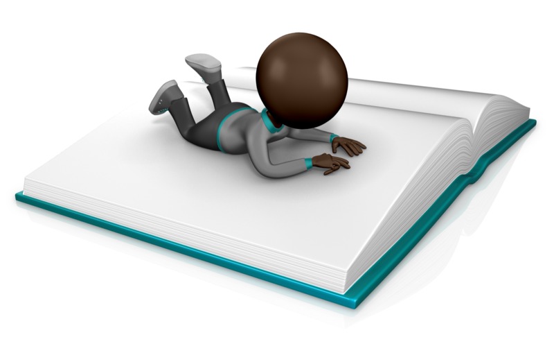 High-resolution clipart illustration of Guy Figure Reading On Huge Book, designed for academic lesson planning, classroom engagement, and interactive learning frameworks.