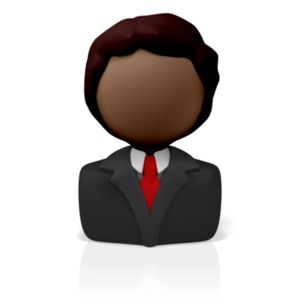 Business Professional Icon PowerPoint clipart graphic preview.
