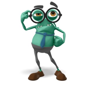 Jerry Confused PowerPoint clipart graphic preview.