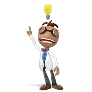 Data Bright Idea PowerPoint clipart graphic preview.