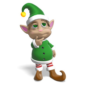 Ralph Thinking PowerPoint clipart graphic preview.