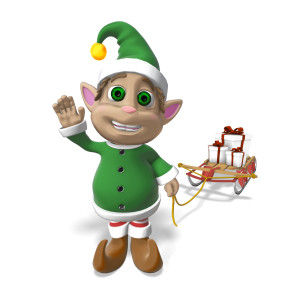 Ralph Greeting Pose PowerPoint clipart graphic preview.