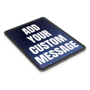 Digital Tablet Custom Customizable PowerPoint clipart graphic preview.