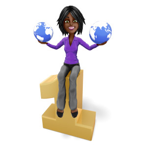 Best Of Both Worlds PowerPoint clipart graphic preview.