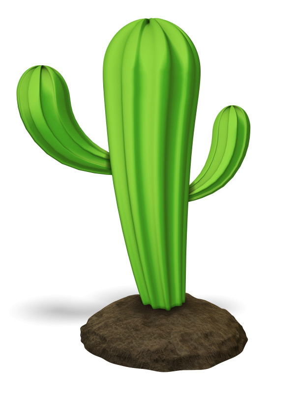 High-resolution clipart illustration of Individual Cactus, designed for global supply chain logistics, international market analysis, and regional business expansion tracking.