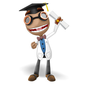 Data Graduation Celebrate PowerPoint clipart graphic preview.