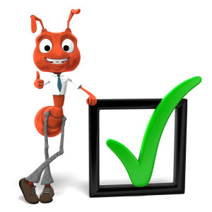 Anthony Check Mark PowerPoint clipart graphic preview.