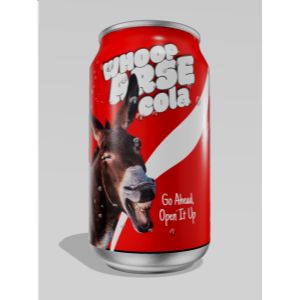 3D Soda Can  -  Mockup Customizable PowerPoint clipart graphic preview.