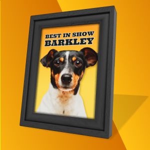 3D Picture Frame  -  Mockup Customizable PowerPoint clipart graphic preview.