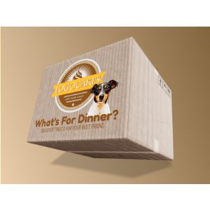 3D  Cardboard Box Customizable PowerPoint clipart graphic preview.
