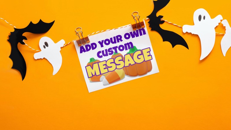 High-resolution customizable clipart of Halloween Cutout Custom, designed for seasonal marketing campaigns, corporate event presentations, and holiday promotions.