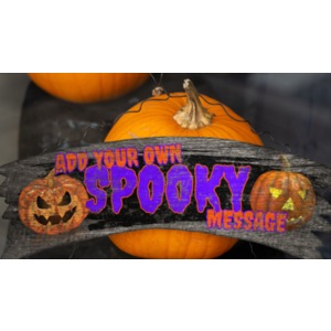 Old Wood Pumpkin Custom Customizable PowerPoint clipart graphic preview.