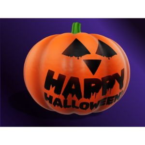 3D Pumpkin  -  Mockup Customizable PowerPoint clipart graphic preview.