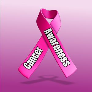 3D Custom Awareness Ribbon-  Mockup Customizable PowerPoint clipart graphic preview.
