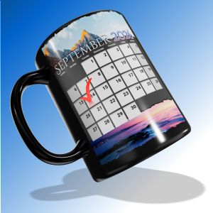 3D Coffee Mug  -  Mockup Customizable PowerPoint clipart graphic preview.
