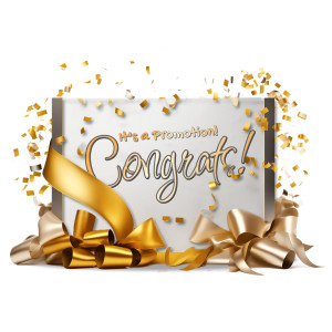 Celebration Sign Customizable PowerPoint clipart graphic preview.