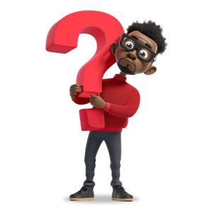 Problem Solving Question Mark Illustration PowerPoint clipart graphic preview.