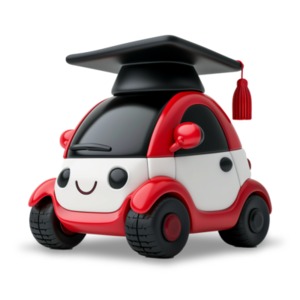 Drivers Ed Graduation PowerPoint clipart graphic preview.