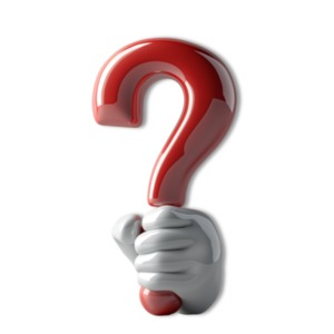 Holding a Question PowerPoint clipart graphic preview.