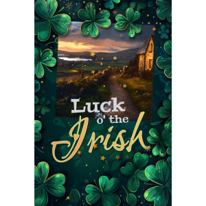 Luck of the Irish  Design Customizable PowerPoint clipart graphic preview.
