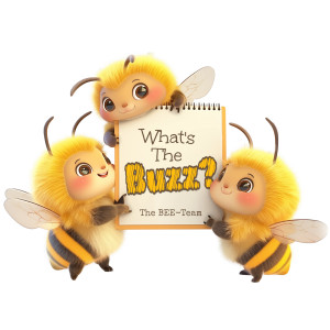 The Bee Team Customizable PowerPoint clipart graphic preview.
