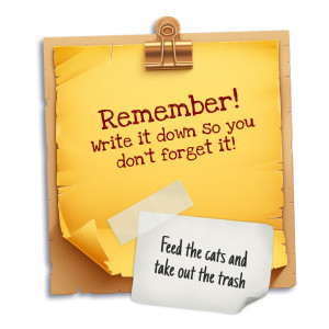 Quick Notes Customizable PowerPoint clipart graphic preview.